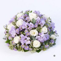 Scented Posy Lilac and White