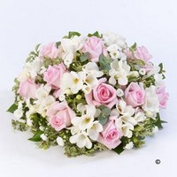 Scented Posy Pink and White