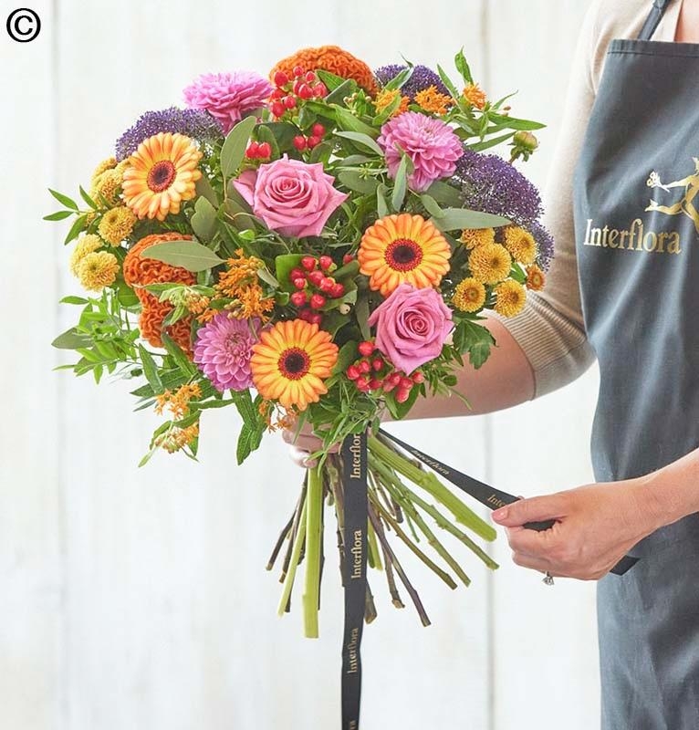 Ultimate Autumn Florist Choice Hand Tied