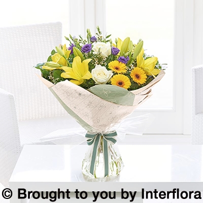 Spring Sunshine Hand Tied Florist Choice