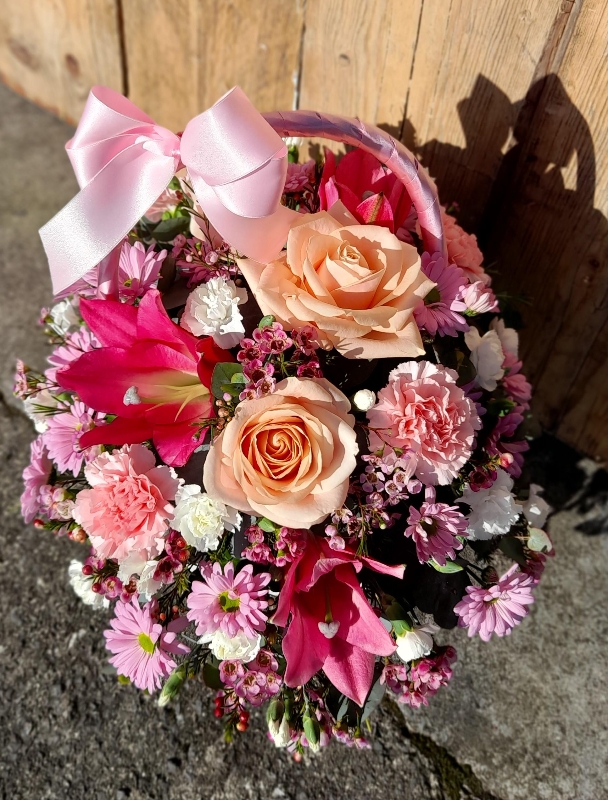 Celebration Basket Florist Choice