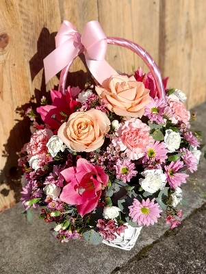 Celebration Basket Florist Choice