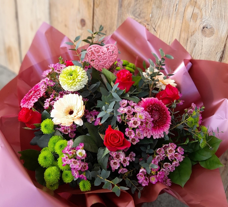 Mothers Day Florist Choice Pastel Vase