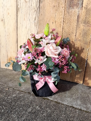 Mothers Day Florist Choice Hat Box
