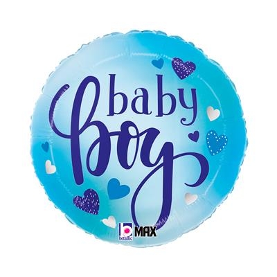 Baby Boy Foil Balloon, Florist Choice