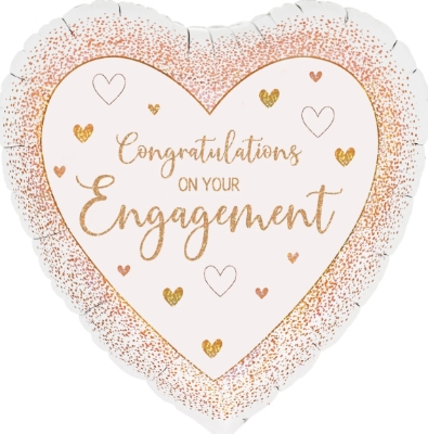Engagement Foil Balloon, Florist Choice