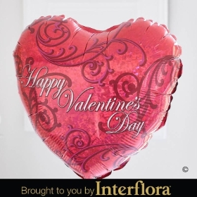 Happy Valentines Day Florist Choice Balloons
