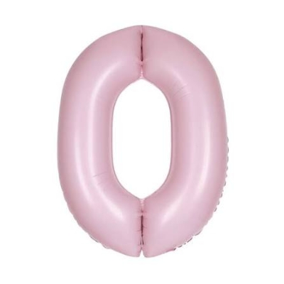 0 Balloon Baby Pink