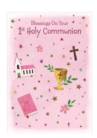 First Holy Cummunion Card