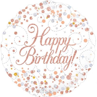 Happy Birthday Foil Balloon, Florist Choice