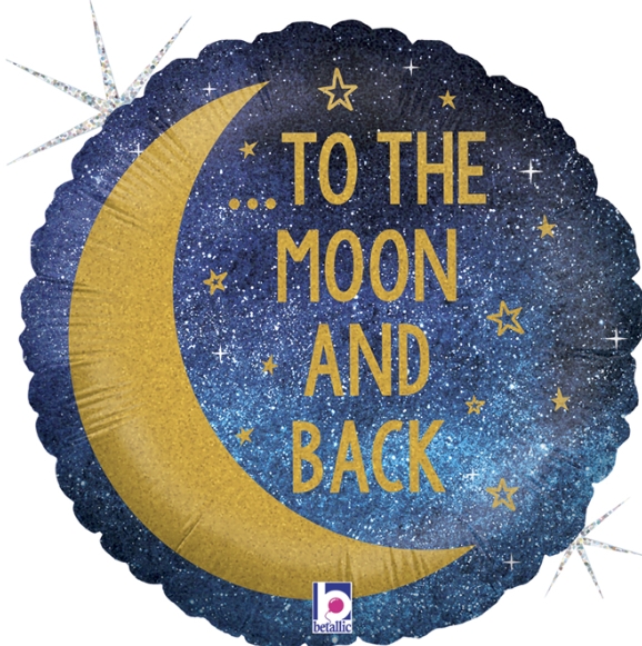 I Love You to the Moon & Back Balloon