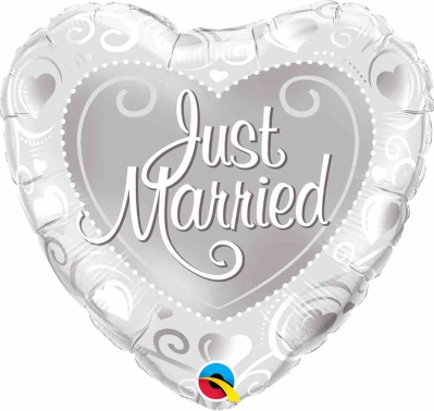 Wedding Day Foil Balloon, Florist Choice