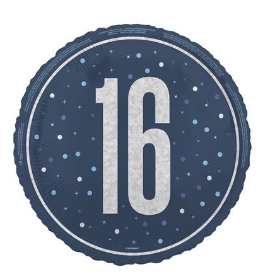 16th Birthday Foil Balloon, Florist Choice