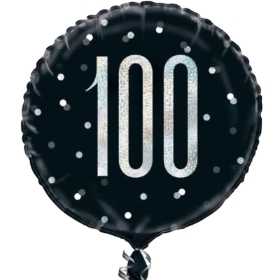 100th Birthday Foil Balloon, Florist Choice