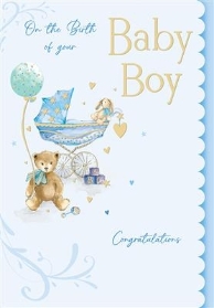 Baby Boy Card