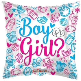 Boy or Girl Gender Reveal Party Balloon