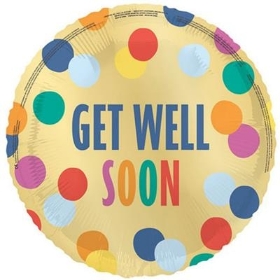 Get Well Soon Foil Balloon, Florist Choice