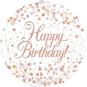 Happy Birthday Foil Balloon, Florist Choice