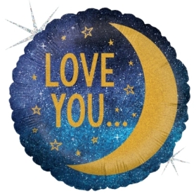 I Love You to the Moon & Back Balloon